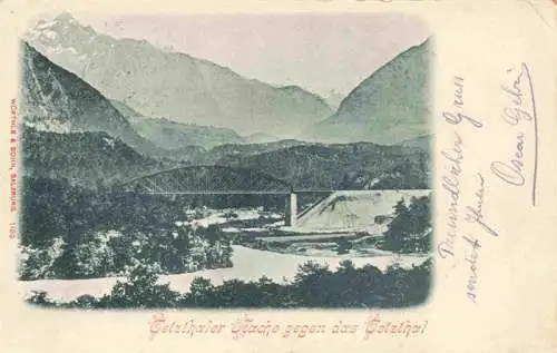 AK / Ansichtskarte  oetztal_Tirol_AT Oetzthaler Aache gegen das Oetzthal