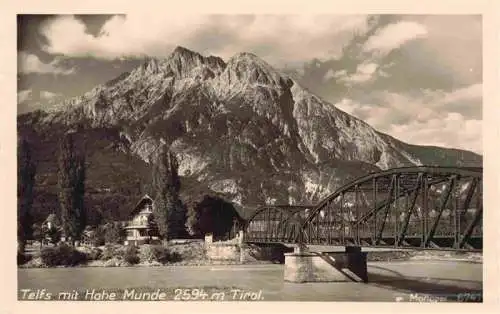 AK / Ansichtskarte  Telfs_Tirol_AT Panorama mit Hohe Munde