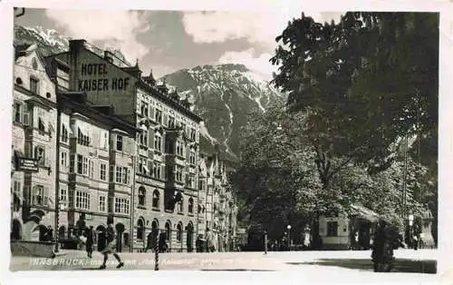 AK / Ansichtskarte  INNSBRUCK_Tirol_AT Innstrasse mit Hotel Kaiserhof