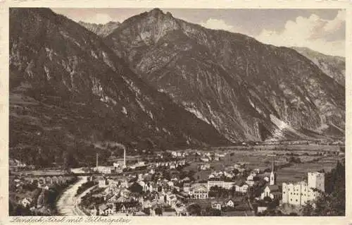 AK / Ansichtskarte  Landeck__Tirol_AT Panorama Blick gegen Silberspitze