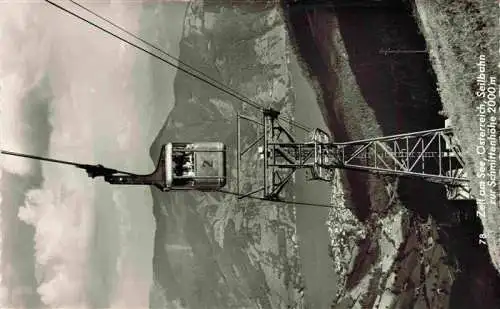 AK / Ansichtskarte  Zell_See_AT Seilbahn zur Schmittenhoehe