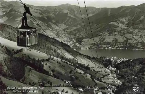 AK / Ansichtskarte  Zell_See_AT Seilbahn zur Schmittenhoehe