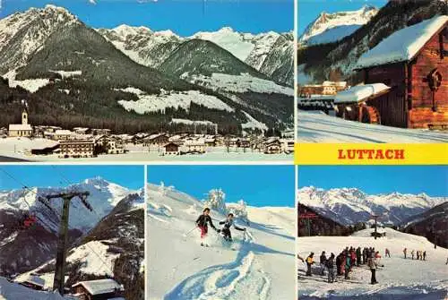 AK / Ansichtskarte 73981431 Luttach_Ahrntal_Lutago_Suedtirol_IT Panorama Sessellift Skifahren Skischule