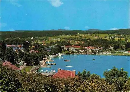 AK / Ansichtskarte  Velden__Woerthersee_AT Fliegeraufnahme