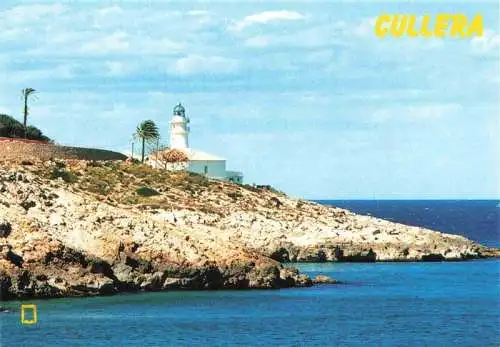 AK / Ansichtskarte  Cullera_Valenciana_ES Panorama mit Leuchtturm