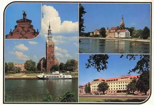 AK / Ansichtskarte 73981449 ELBLAG_Elbing_PL Kirchen Hotel