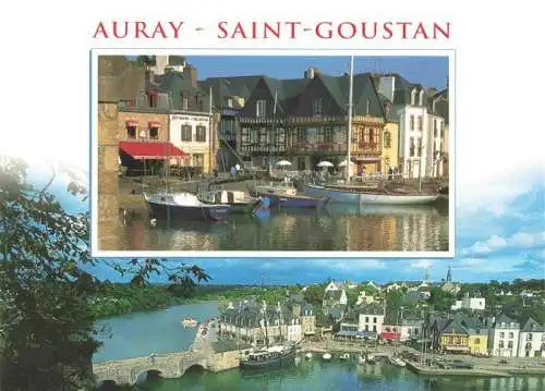 AK / Ansichtskarte  Auray_56_Morbihan Le port et les vieilles maisons de Saint Goustan