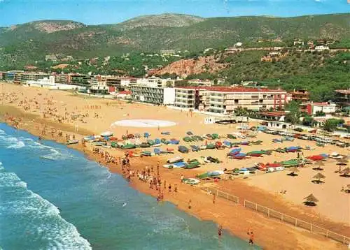 AK / Ansichtskarte 73981460 Castelldefels_BARCELONA_Cataluna_ES Fliegeraufnahme Playa