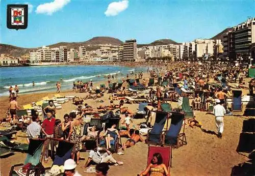 AK / Ansichtskarte  Las_Palmas_Gran_Canaria_ES Playa Las Canteras