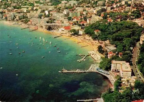 AK / Ansichtskarte  JUAN-LES-PINS_Antibes_06 Vue generale aerienne des Plages