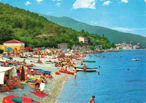 AK / Ansichtskarte 73981470 Moscenicka_Draga_Croatia Strandpartie