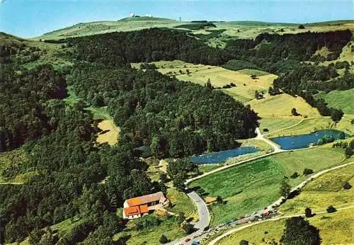 AK / Ansichtskarte  Wasserkuppe_Rhoen Fliegeraufnahme mit Guckai See