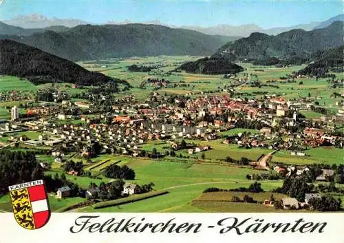 AK / Ansichtskarte 73981527 Feldkirchen_Kaernten Fliegeraufnahme