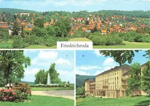 AK / Ansichtskarte  Friedrichroda Panorama Kurpark FDGB Erholungsheim Walter Ulbricht