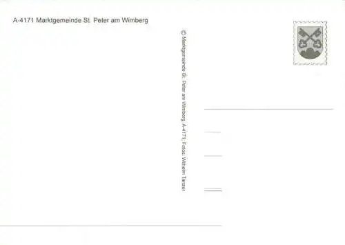 AK / Ansichtskarte  St_Peter_am Wimberg_Oberoesterreich_AT Skilanglauf Kirche Kinder im Gemuesebeet