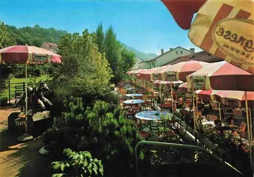 AK / Ansichtskarte  Jagsthausen_Heilbronn HEIMO Maerchengarten mit Café Terrasse