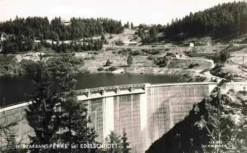 AK / Ansichtskarte  Edelschrott_Steiermark_AT Hirzmannsperre Staumauer