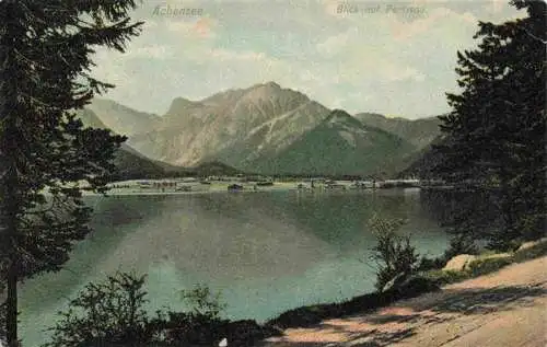 AK / Ansichtskarte 73981623 Achensee_Tirol_AT Uferpartie am See Blick auf Pertisau