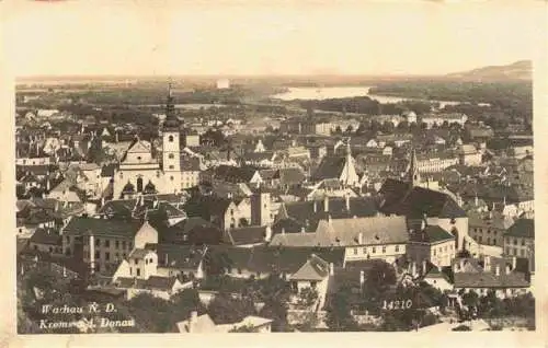 AK / Ansichtskarte  Krems_Donau_Niederoesterreich_AT Stadtpanorama Zensurstempel