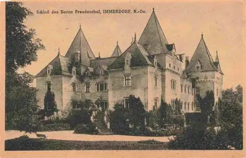 AK / Ansichtskarte 73981644 Immendorf_Wullersdorf_Weinviertel_Niederoesterreich_AT Schloss des Baron Freudenthal
