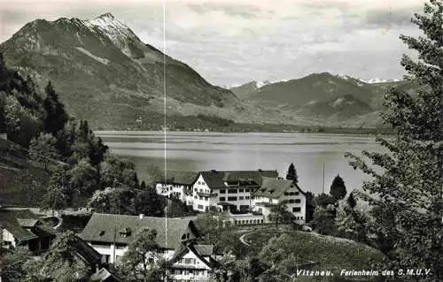 AK / Ansichtskarte  Vitznau_Witznau_Vierwaldstaettersee_LU Ferienheim des S.M.U.V. Seeblick Alpen