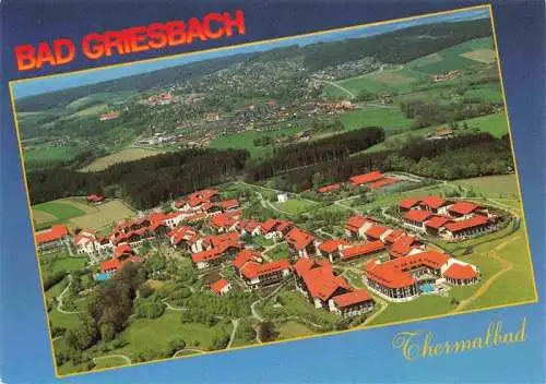 AK / Ansichtskarte  Bad_Griesbach_Rottal Fliegeraufnahme mit Kurgebiet