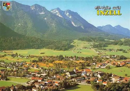 AK / Ansichtskarte  Inzell Fliegeraufnahme