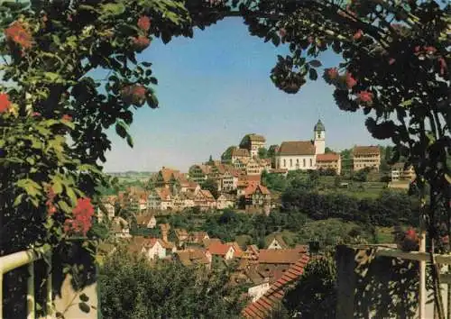 AK / Ansichtskarte 73981771 Altensteig_Schwarzwald Panorama mit Kirche