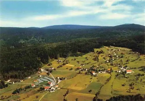 AK / Ansichtskarte  Waldhaeuser_Neuschoenau Fliegeraufnahme mit Hotel Berggasthof Lesen