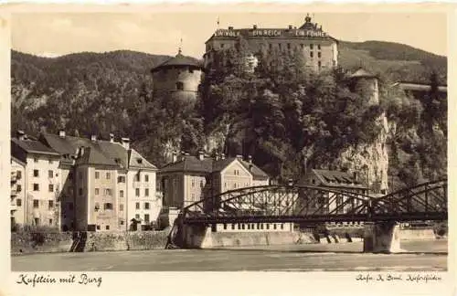 AK / Ansichtskarte 73981806 KUFSTEIN_Tirol_AT Blick zur Burg Feldpost