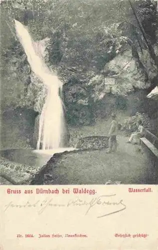 AK / Ansichtskarte  Duernbach_Waldegg_Niederoesterreich_AT Wasserfall