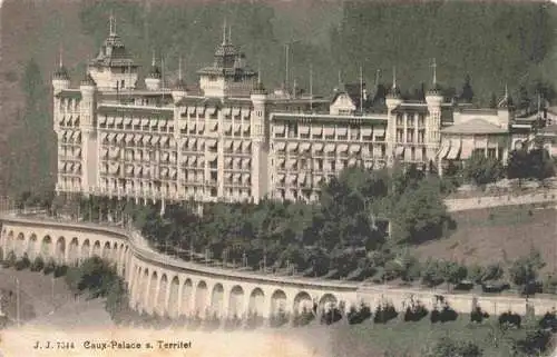 AK / Ansichtskarte  Caux_Montreux_VD Palace sur Territet