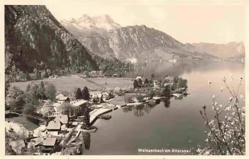 AK / Ansichtskarte  Weissenbach_Attersee Panorama