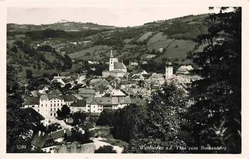 AK / Ansichtskarte  Waidhofen_Ybbs Panorama Blick vom Buchenberg aus