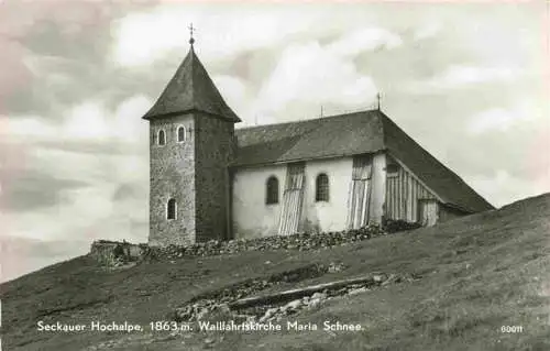 AK / Ansichtskarte 73981861 Seckau_Steiermark_AT Wallfahrtskirche Maria Schnee Seckauer Hochalpe