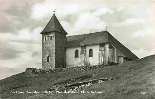 AK / Ansichtskarte  Seckau_Steiermark_AT Wallfahrtskirche Maria Schnee Seckauer Hochalpe