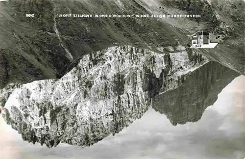 AK / Ansichtskarte  Neustift__Stubaital_Tirol_AT Innsbrucker Huette mit Kirchdach und Ilmspitze Stubaier Alpen