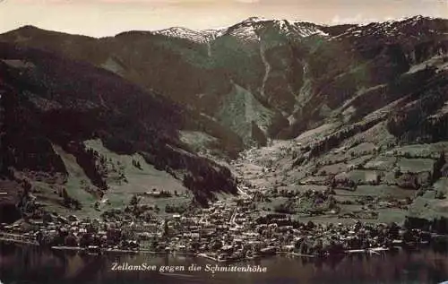 AK / Ansichtskarte  Zell_See_AT Panorama Blick gegen die Schmittenhoehe