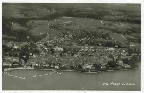 AK / Ansichtskarte  MORGES_VD Fliegeraufnahme