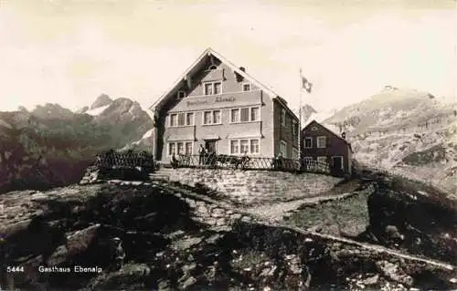 AK / Ansichtskarte  Ebenalp_1641m_AI Berggasthaus Appenzeller Alpen