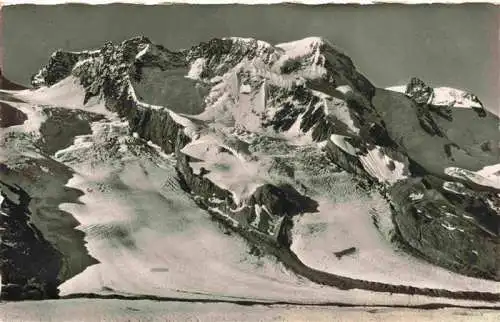 AK / Ansichtskarte  Zermatt_VS Bergwelt Walliser Alpen mit Breithorn und Gornergrat