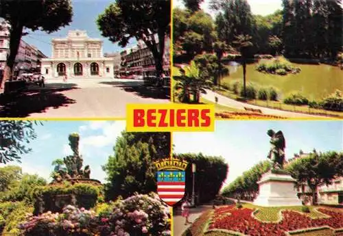 AK / Ansichtskarte  BEZIERS_34_Herault Vue partielle Monument