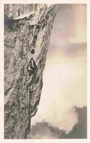 AK / Ansichtskarte  Schwaegalp_AR Silberplattenkoepfe Ostwand Klettertour