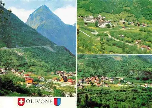 AK / Ansichtskarte  Olivone_TI Panorama