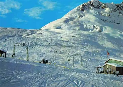 AK / Ansichtskarte  Tavetsch_Sedrun_Surselva_GR Wintersportplatz Alpen Skilift Milez-Cuolm Val