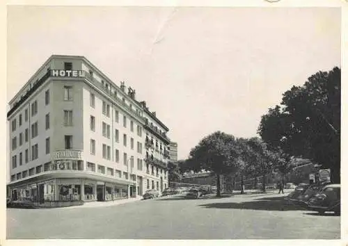 AK / Ansichtskarte  GENEVE_Genf_GE Rive-Hôtel Fatio Stadtplan