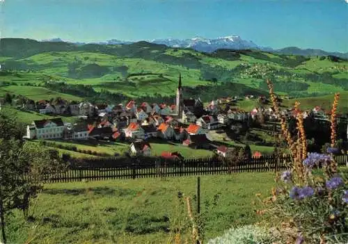 AK / Ansichtskarte  Rehetobel Panorama Blick gegen das Saentisgebirge Appenzeller Alpen