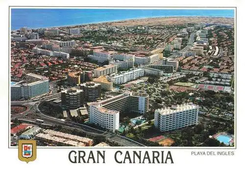 AK / Ansichtskarte  Playa_del_Ingles_Gran_Canaria_ES Fliegeraufnahme