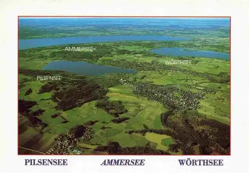 AK / Ansichtskarte  Ammersee_Bayern und Umgebung mit Pilsensee und Woerthsee