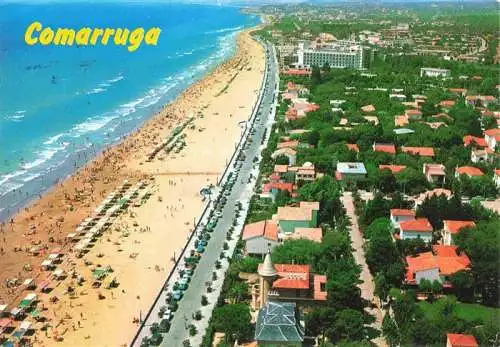 AK / Ansichtskarte  Comarruga_Vendrell_Costa_Dorada_ES Kuestenpanorama Strand